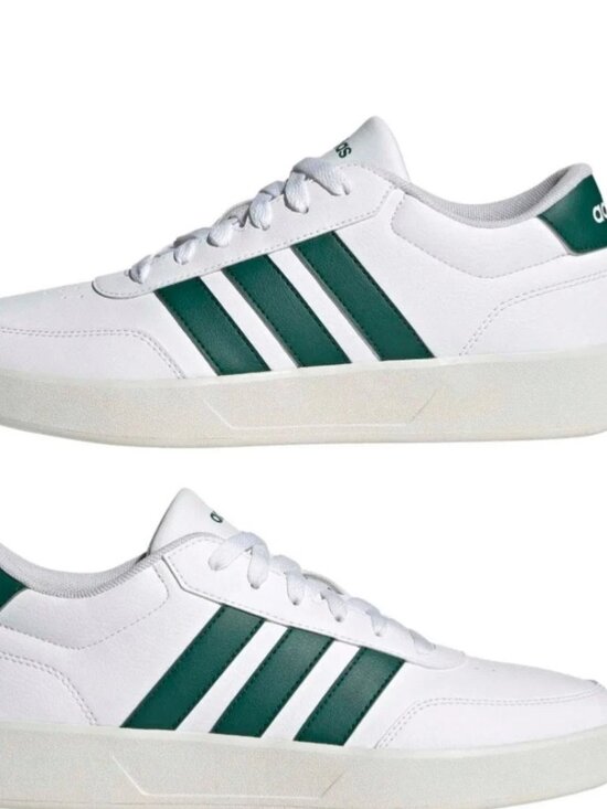 adidas Other - Adidas Men's Size 13 Breaknet 2.0 White Green Shoes Sneaker NIB